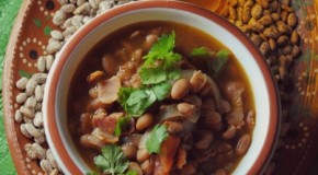 Borracho Beans, beans cooked with beer