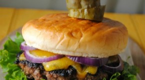 Poblano Cheddar Burger