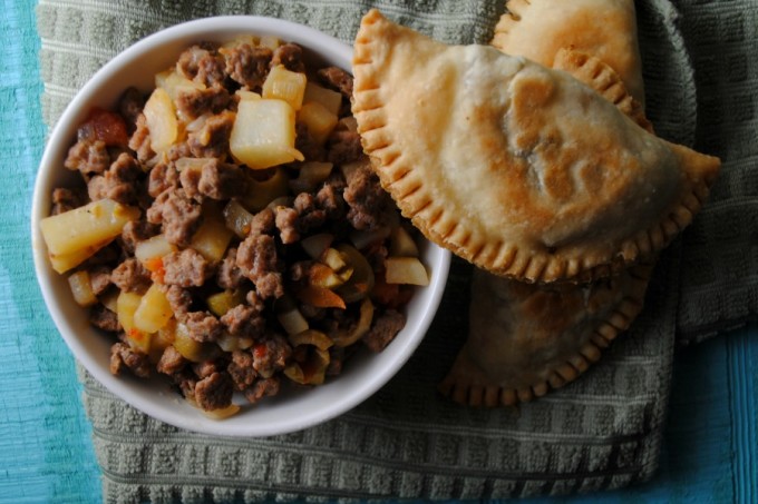 Turkey Picadillo Empanadas from sweetlifebake.com
