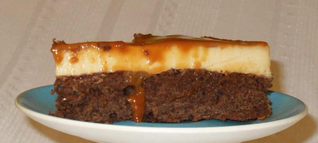 Tried impossible cake/chocoflan : r/Baking