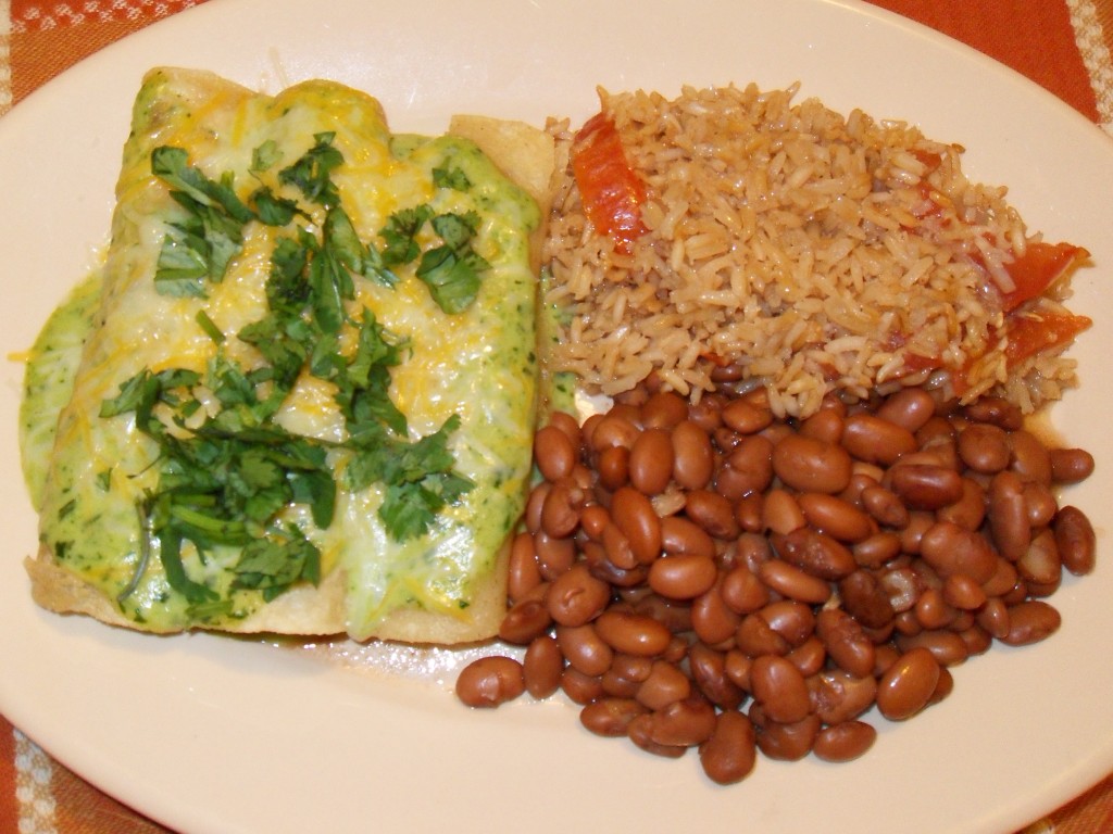 Rick BaylessEnchiladas Suizas (Creamy Chicken Enchiladas with Melted  Cheese) - Rick Bayless