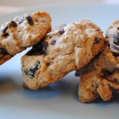Chocolate Chip Cookies with Chickpeas