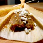 Pumpkin Pie Tamales served and ready