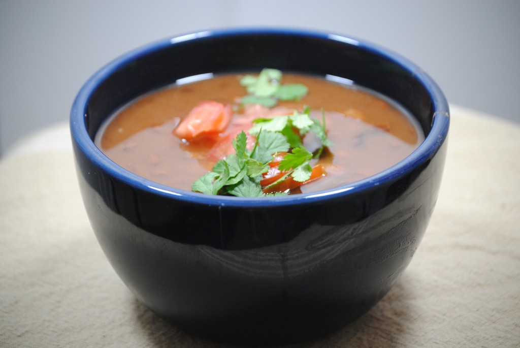 Drain the beans once they are cooked. Recipe: Frijoles de Olla