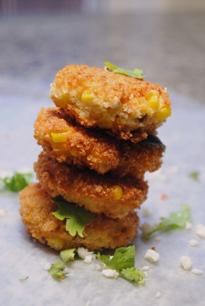 Corn & Chorizo Fritters - Sweet Life