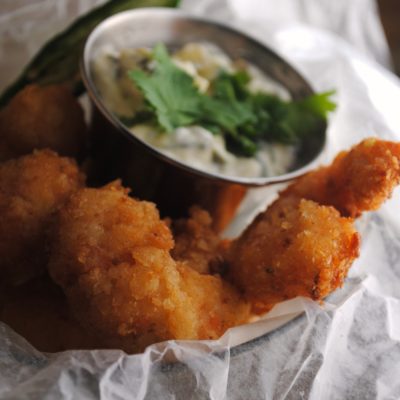 Homesick Texan Cookbook ~ Fried Shrimp