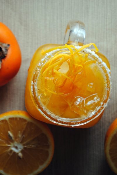 Orange Persimmon Margarita