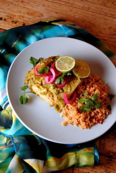 Rick BaylessEnchiladas Suizas (Creamy Chicken Enchiladas with Melted  Cheese) - Rick Bayless