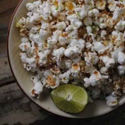 Chile Lime Tequila Popcorn