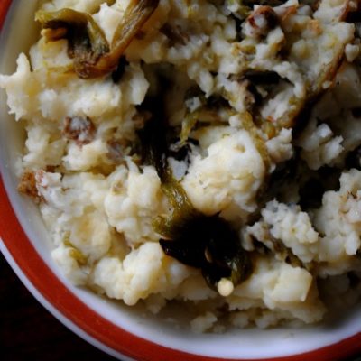 Rajas de Poblano Mashed Potatoes