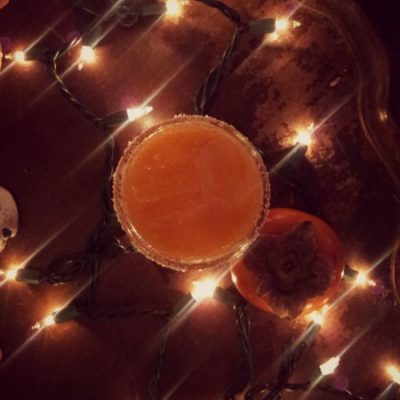 Cinnamon Persimmon Margarita