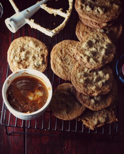 dulce de leche chocolate chip cookies, chocolate chip cookiesss