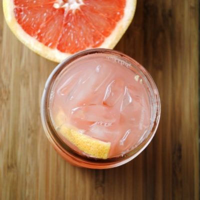 Homemade Grapefruit Soda