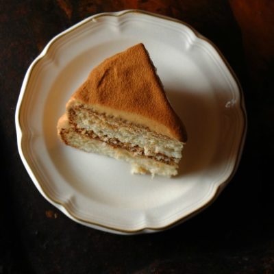 Cinnamon Cake with Cajeta Cream Cheese Frosting