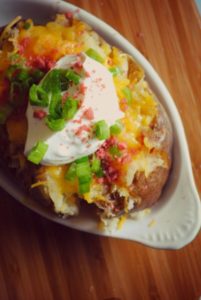 loaded baked potato