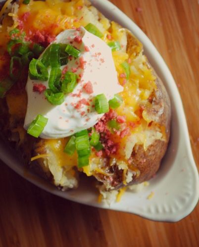 loaded baked potato