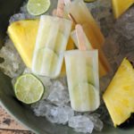 pineapple pops, paletas