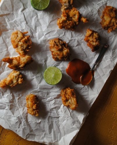 pysters, fried oysters, texas oysters