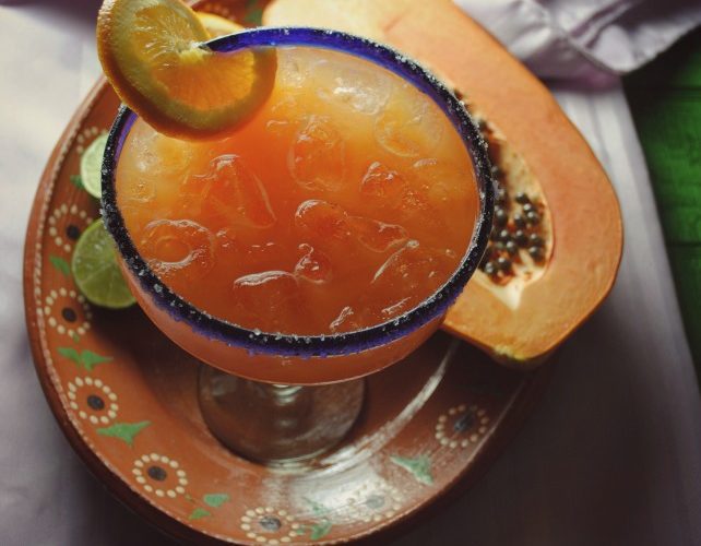 Orange Papaya Margarita