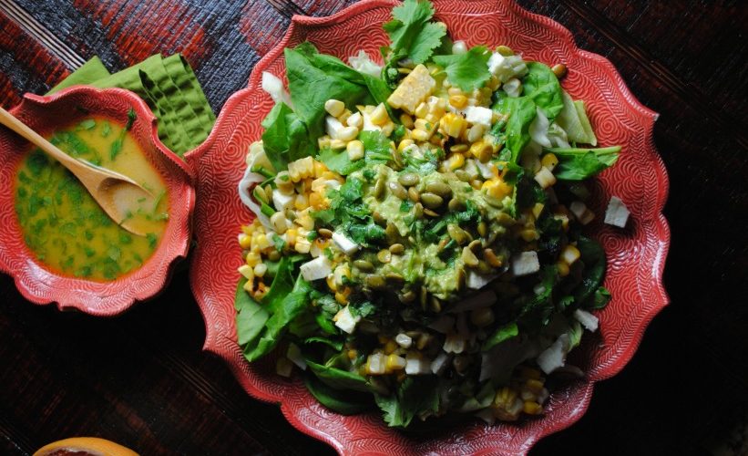 Grapefruit Hummus Salad Dressing