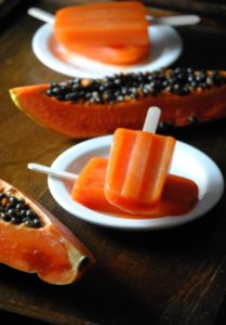 Papaya Pops-Paletas de Papaya