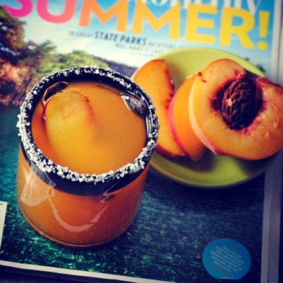 Fresh Peach Margarita