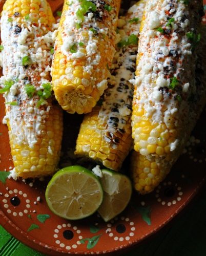 Mexican Roasted Corn, Elotes