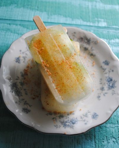 Cucumber Lime Chile Pops