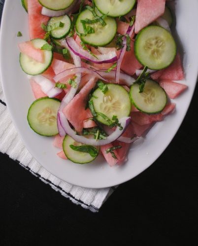 Cooking Light's Watermelon Cucumber Salad