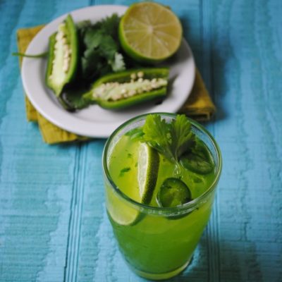 Cilantro-Jalapeño Limeade