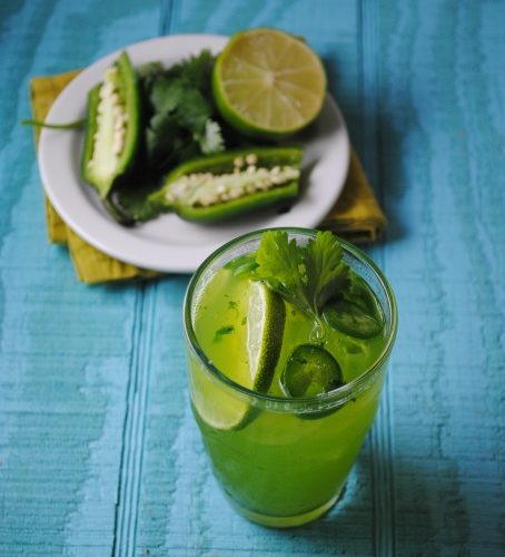 Cilantro-Jalapeño Limeade