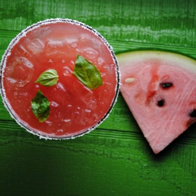 Watermelon-Basil Margarita