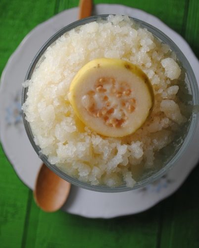 Easy Guayaba Granita