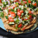 Grilled Hummus Tostada