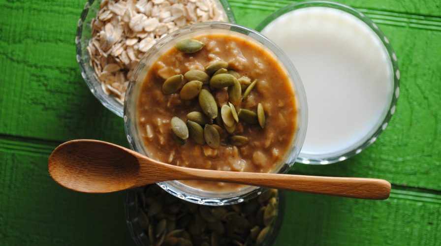 Pumpkin Pie Oatmeal - Avena de Calabaza