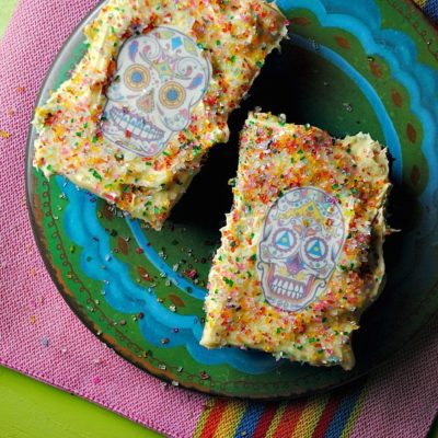 Dia de Los Muertos Brownies