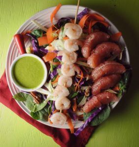 Roasted Shrimp Salad from sweetlifebake.com