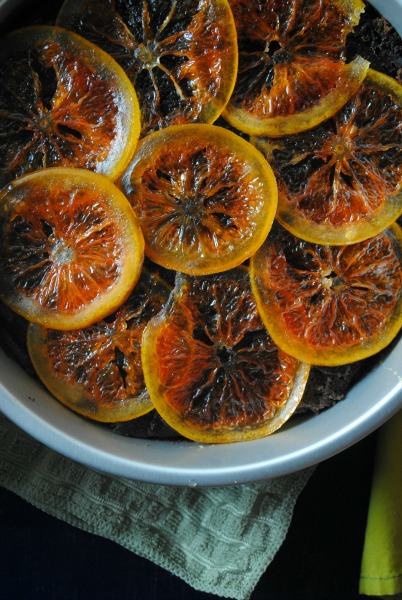 Spicy Citrus Chocolate Hummus Cake recipe from sweetlifebake.com 