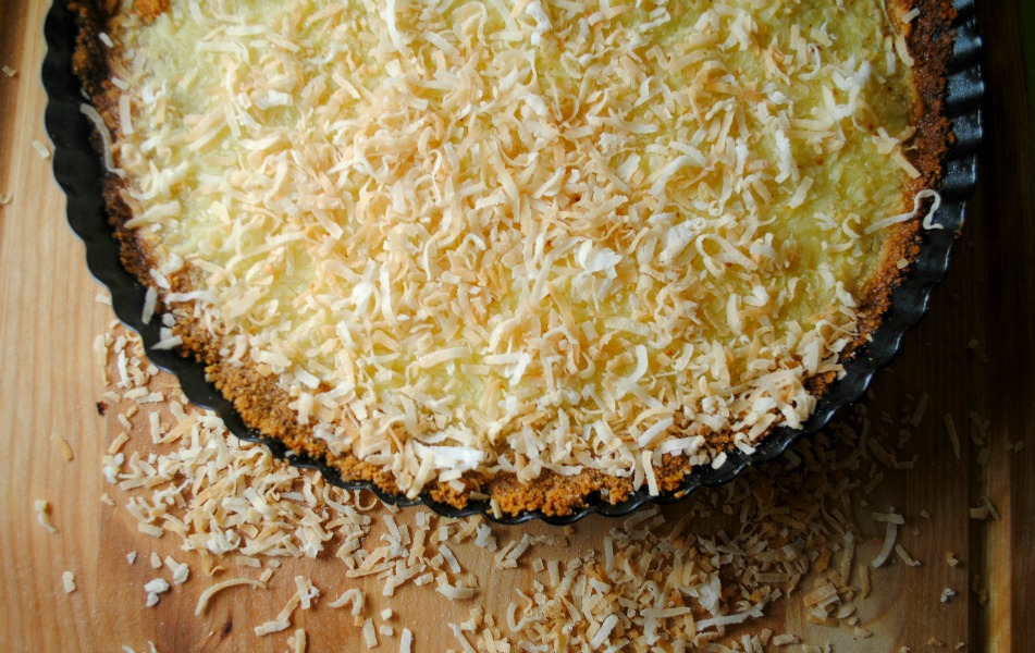 Creamy Coconut Tart