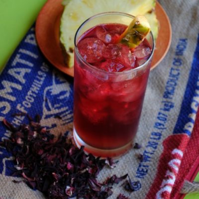 Hibiscus – Pineapple Rum Punch