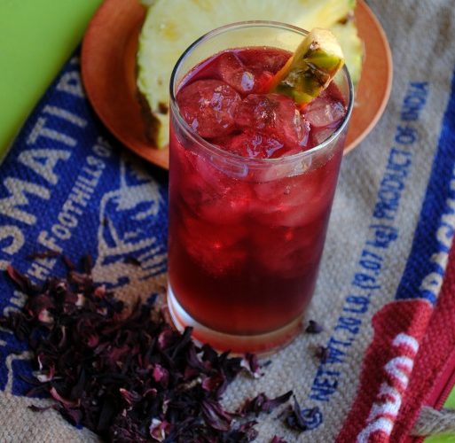 Hibiscus – Pineapple Rum Punch