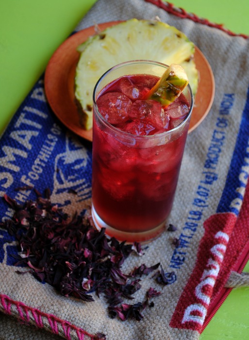 Hibiscus – Pineapple Rum Punch