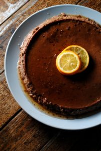 Chocolate-Orange Flan recipe from sweetlifebake.com