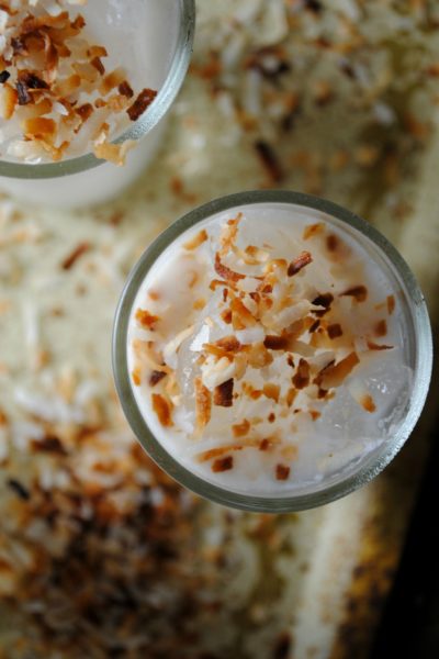 easy coconut horchata recipe