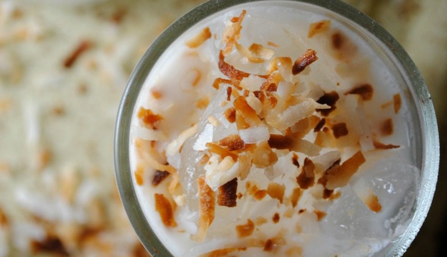 easy coconut horchata recipe