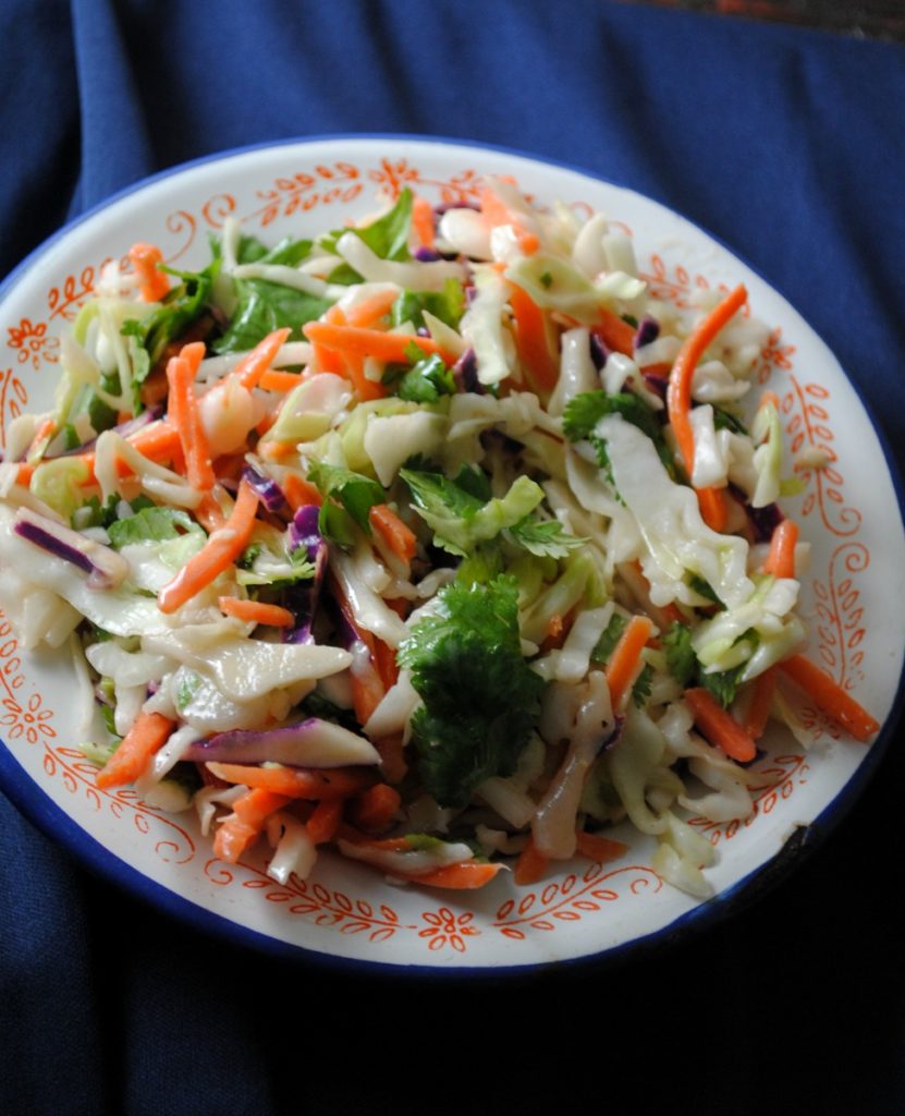 CuminLime Coleslaw recipe from Sweet Life