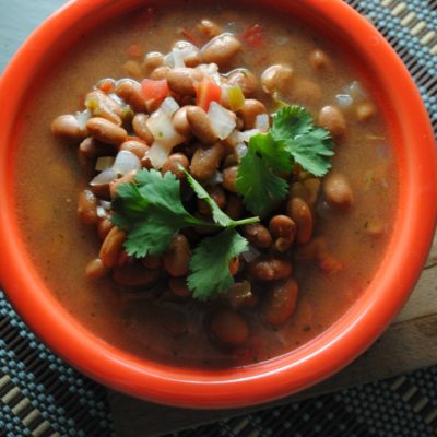 Simmered Pinto Beans