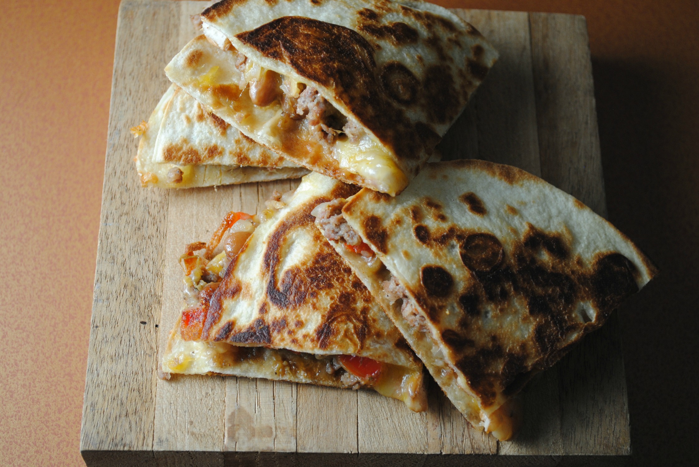 pinto-bean-sausage-quesadillas-VianneyRodriguez