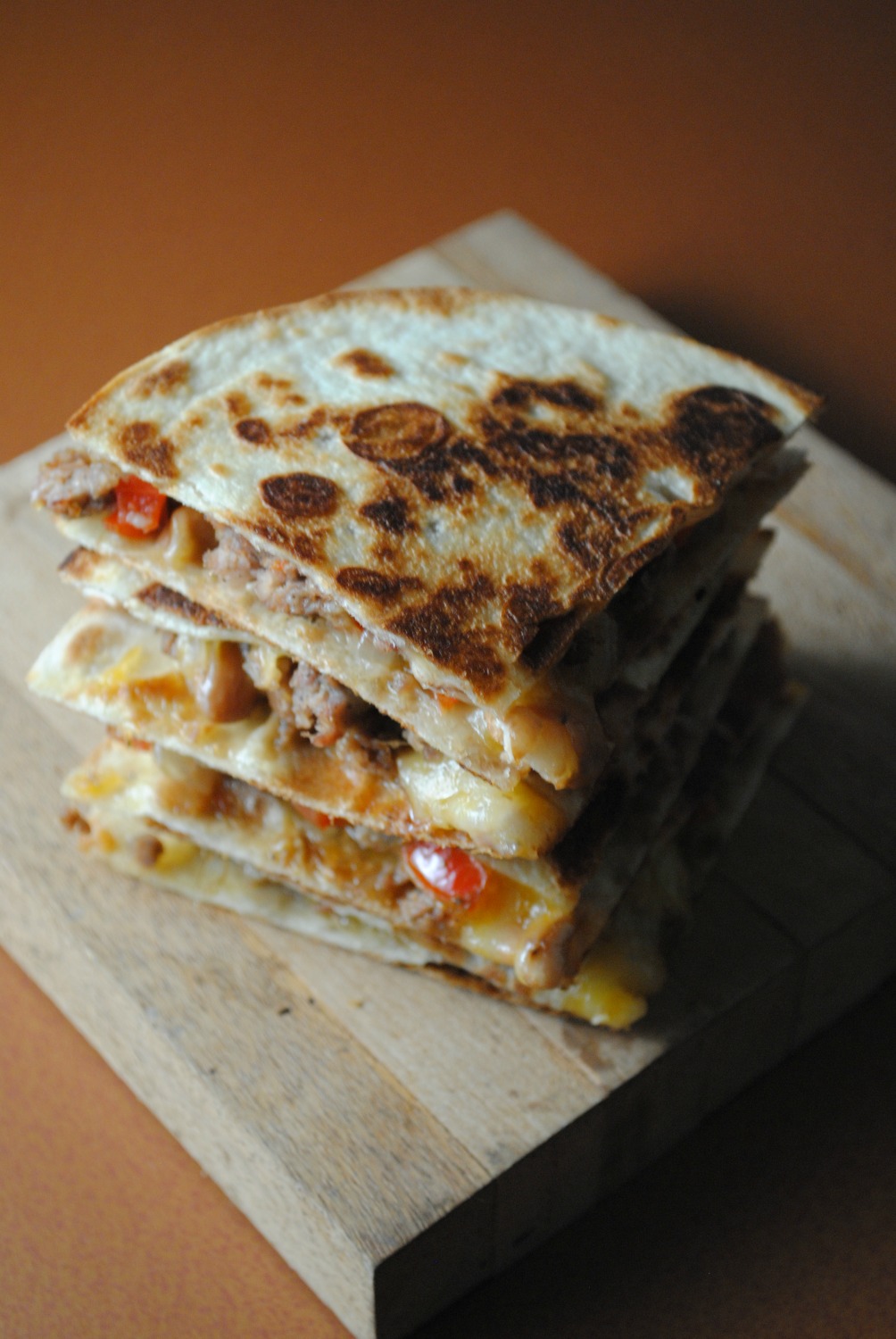 sausage-pinto-bean-quesadillas-VianneyRodriguez