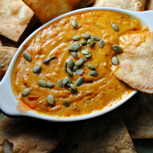 Pumpkin Chorizo Queso Fundido